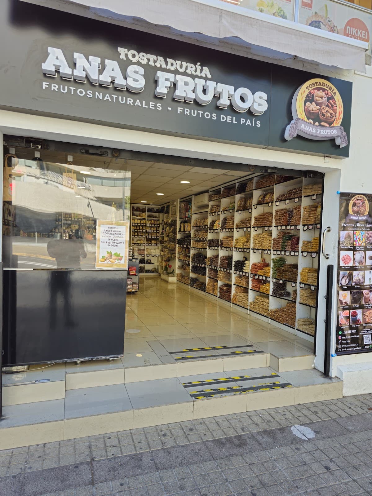 Local de Tostaduría Anas Frutos en Av. Pedro de Valdivia 56, Providencia